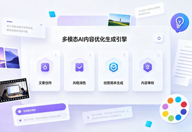 新巴尔虎右旗AI智能内容优化创新 多模态生成技术丰富数字内容创作生态